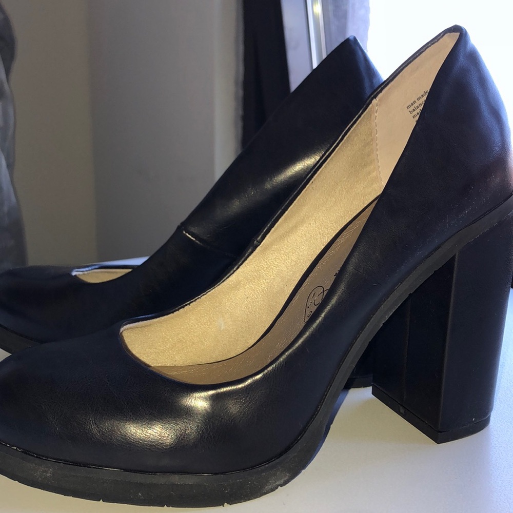 Black heels